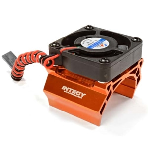 C25794ORANGE High Speed Cooling Fan+Heatsink Mount for 36mm O.D. Motor  