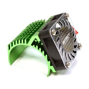 C25729GREEN Side 40x40mm HS Cooling Fan+Heatsink Mount for 40mm O.D. Motor (1:8 스케일)쿨링팬