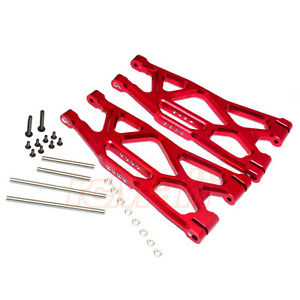 TXM055F/R-RX-Maxx Alum. Front / Rear Lower Arms - Red