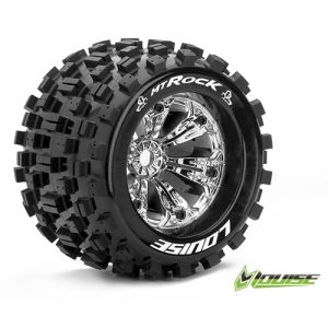 L-T3277CH MT-ROCK 3.8인치 Truck Tire Sport / Chrome 1/2 Offset Rim / Mounted (반대분, 본딩완료)