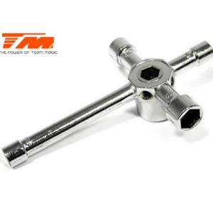 Cross Wrench Glow Plug - 7 / 8 / 10 / 12 / 17mm