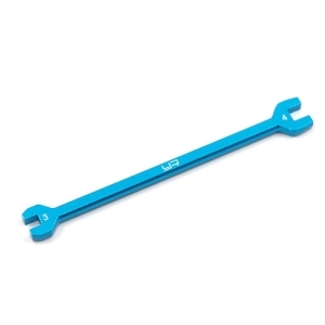 YT-0138BU Aluminum Turnbuckle Wrench 3mm 4mm Blue