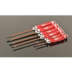 EDS-140993 PHILLIPS SCREWDRIVER SET - 2.0, 3.5, 3.5, 4.0, 5.0, 5.8 - 6 PCS.