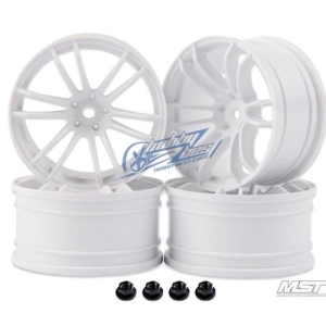 102074W MST Black GTR wheel offset 3 (4 PCS)