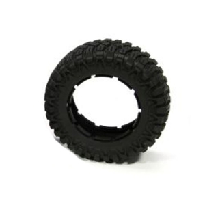 LOS45017(1개입)(1개입) Monster Claw Tire L/R w/insert (1) 1/5 대형사이즈용