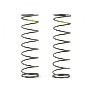 TLR344025Team Losi Racing 16mm EVO Rear Shock Spring Set (Yellow - 4.2 Rate) (2)