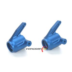 Steering Blocks, Aluminum, Blue - LST2