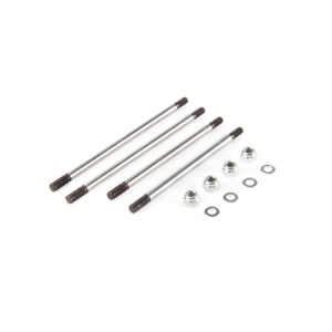 LOS233003 FR/RR Shock Shaft Set &amp; Hardware: Baja Rey,Rock Rey