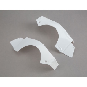 LOS230025 L/R Rear Fender Set, White: Baja Rey 옵션