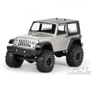 AP3322 2009 Jeep Wrangler Rubicon Clear Body for 1:10 Scale Crawlers (#3322-00)