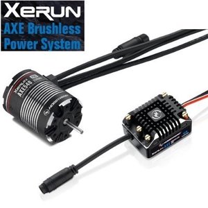 [입고완료]최고급 라클 모터+변속기 콤보세트 COMBO-XERUN AXE540-1800KV-FOC Sensored Brushless System