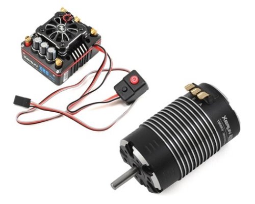 [최고급]Xerun XR8-PLUS ECS/1600kv Black G2 Motor Combo set (1/8 Sensord모터변속기 세트)