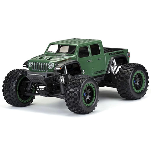 Pro-Line Jeep Gladiator Rubicon Pre-Cut Monster Truck Body (Clear) (X-Maxx)│엑스맥스용 루비콘 바디