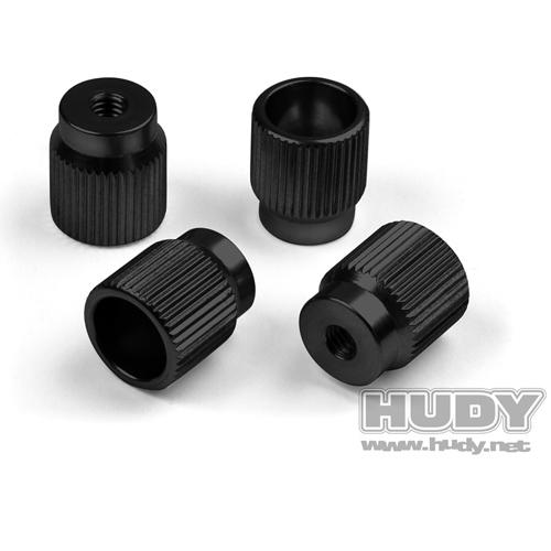 109360 ALU NUT FOR 1/10 TOURING SET-UP SYSTEM (4)