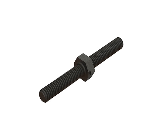 ARA340155 Steel Turnbuckle M4x40mm (Black)│크라톤8셀