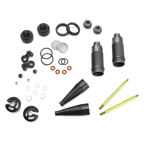 TKR6152 Full Option Shock Kit (122mm no springs no pistons NB/EB/SCT = Rear ET/NT = Front)