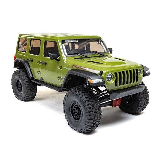 AXI05000T1 당일출고 [역대급 초대형 라클차량] 1/6 SCX6 Jeep JLU Wrangler 4WD Rock Crawler RTR: Green
