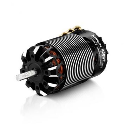 최신형 XERUN 4268 SD G3 OnRoad 센서드타입모터(2400KV) - 1/8용 브러쉬리스 온로드 모터 (블랙)