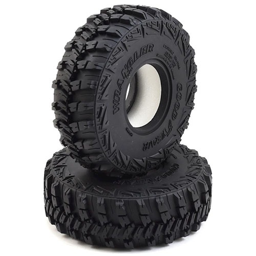 [#Z-T0158] [2개] Goodyear Wrangler MT/R 1.9&quot; Scale Tires (크기 120 x 41.64mm)