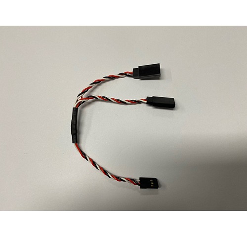 15cm Twisted Servo Y Lead (Futaba) 24AWG (1pcs) 서보 Y케이블