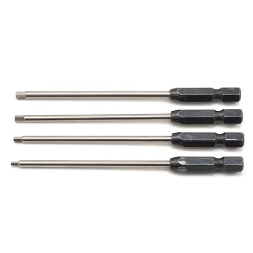 [강력추천] ProTek RC &quot;TruTorque&quot; Metric 1/4&quot; Power Drill Tip Set (4) (1.5, 2.0, 2.5, 3.0mm) 전동공구팁