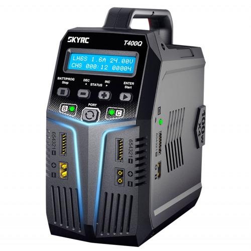 (4개 동시충전) T400 Quattro 4 Ports Balance AC/DC Charger/Discharger (4X100W)