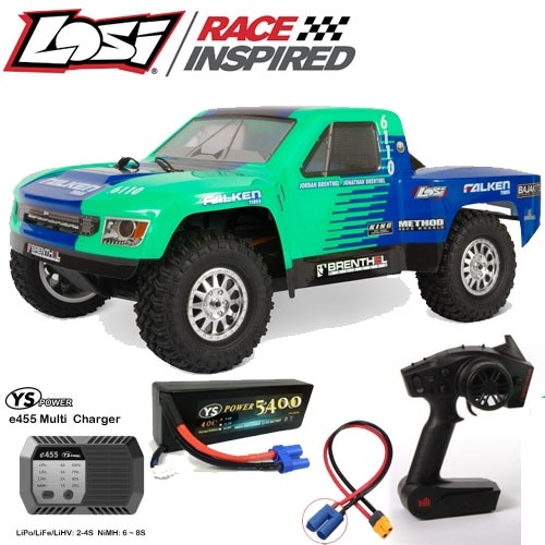 충전기+배터리 무료증정) 대박이벤트 1/10 TENACITY TT Pro 4WD Brushless SCT RTR with DX3 &amp; Smart, Falken