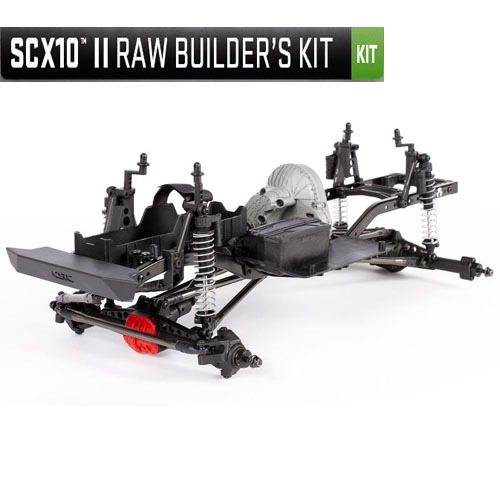 AXI90104V2 최신형 AXIAL 1/10 SCX10 II 4WD Raw Builders Kit V2
