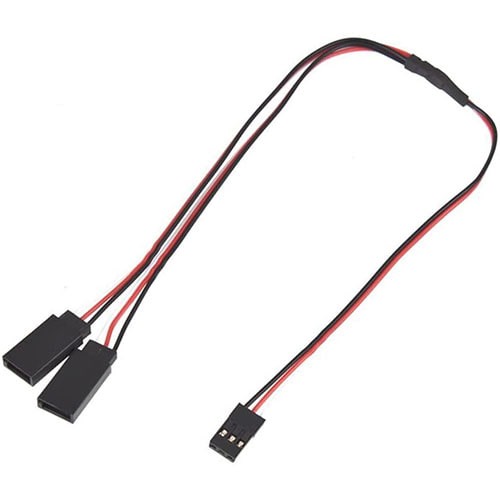 [Y커넥터] Futaba Servo Lead Extension Y-Harness - 30cm/22AWG