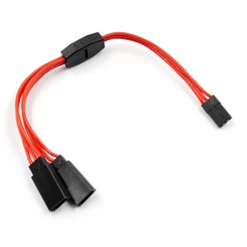 YEAH RACING 150MM 60-CORE Y HARNESS HIGH CURRENT SERVO WIRE (JR/FUTABA PLUG) y케이블