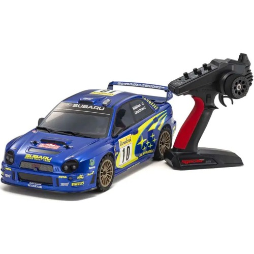 [#34481T1] 1/10 Fazer Mk2 FZ02 2002 Subaru Impreza STI WRC Electric RTR (교쇼 페이저 스바루 임프레자 WRC 2002)