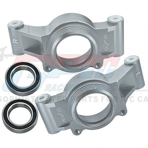 TXM022L-S Aluminum 6061-T6 Rear Oversized Knuckle Arm for X-Maxx (트랙사스 7752X 옵션: 베어링 20x32x7mm 포함)