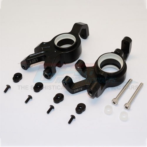 TXM021N-BK Alum. Front Knuckle Arms w/Collars for X-Maxx (트랙사스 7737 옵션)