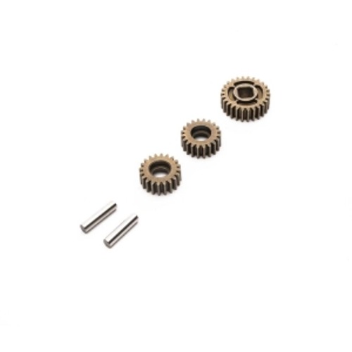 AXI252016 SCX6: Idler &amp; Output Gear/Shaft Set