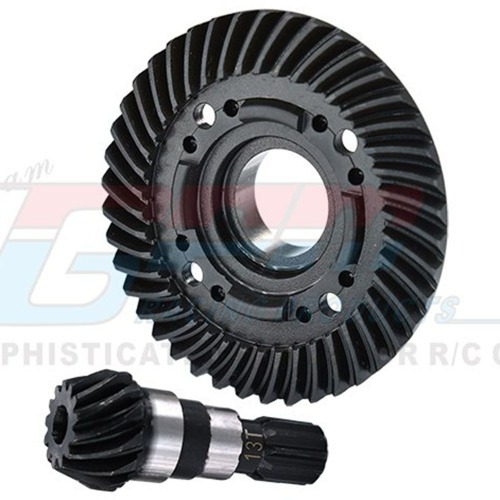 STXM1200F-BK X-Maxx Chrome Steel Front Spiral Bevel Gears (트랙사스 엑스맥스 프론트 7790 + 7792 옵션)