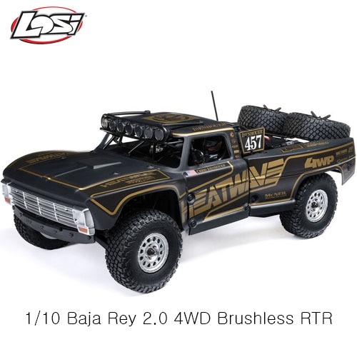 LOS03049[바자레이 2.0] 1/10 Baja Rey 2.0 4WD Brushless RTR, Isenhouer Brothers
