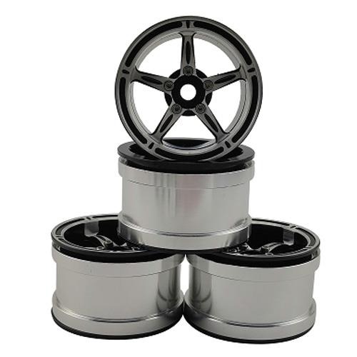 (4PCS 한대분, 메탈 비드락 휠) 2.2&quot; Aluminum Beadlock Crawler Wheels 4pcs GTCW22001C