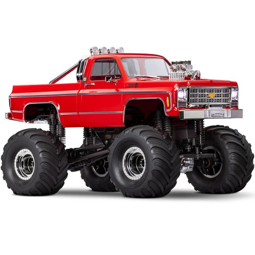 [CB98064-1-RED] (완제품 + 조종기 + 배터리 + 충전기) 1/18 TRX-4MT K10 4WD RTR Monster Truck (Red)