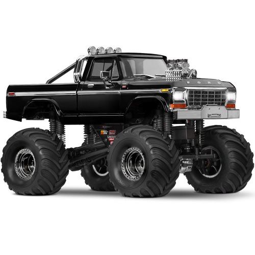 [CB98044-1-BLK] (완제품 + 조종기 + 배터리 + 충전기) 1/18 TRX-4MT F-150 4WD RTR Monster Truck (Black)