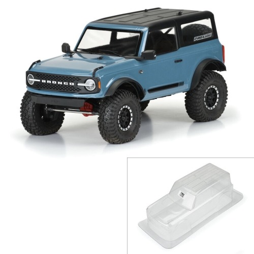 PRO356900 1/10 2021 Ford Bronco Clear Body Set 11.4 Wheelbase: Crawlers (#3569-00)