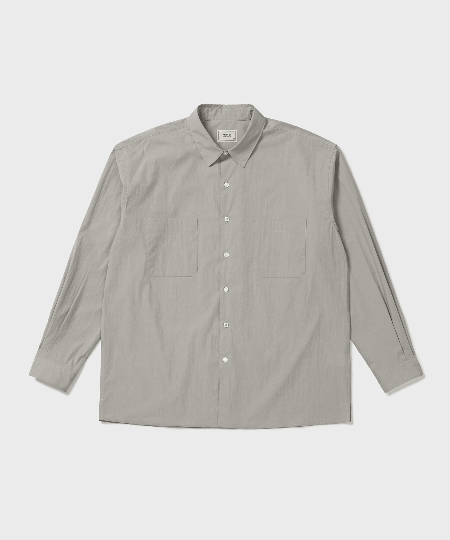 Comfy Oversized Shirt (Misty Gray)