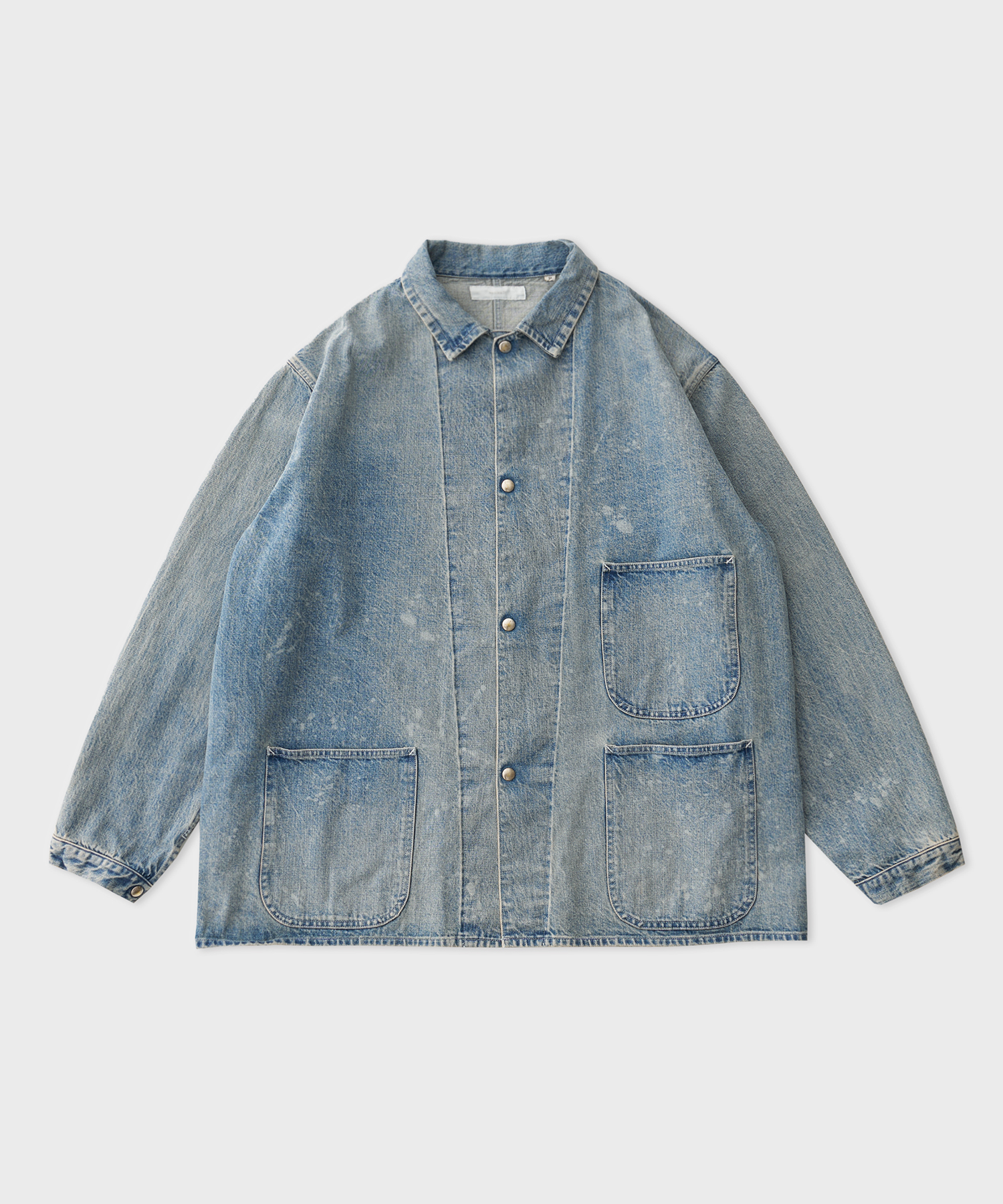 Coveralls Jacket (Indigo Fade)