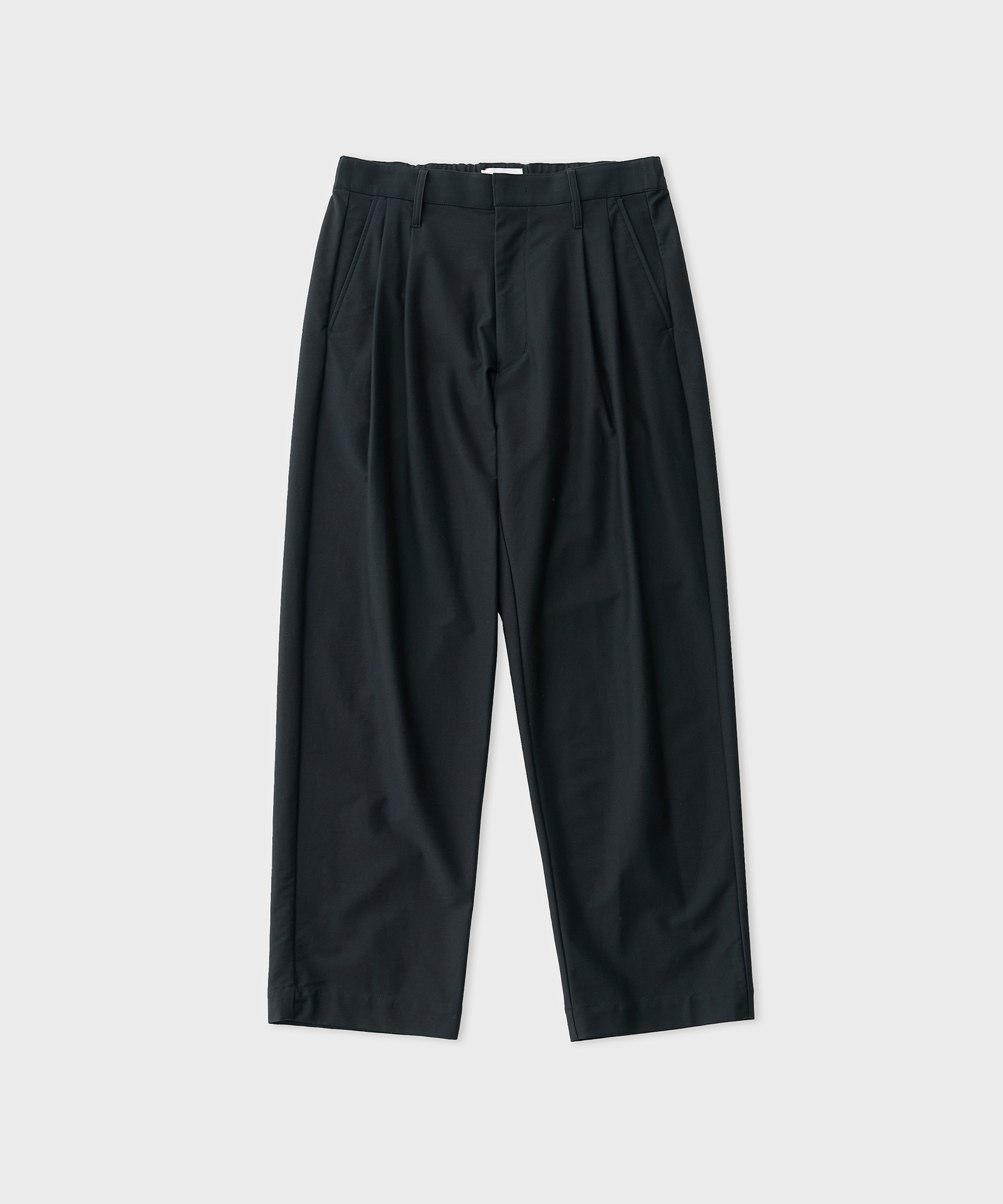 Super High Gauge Solaro Twill Easy Pants (Navy Black)