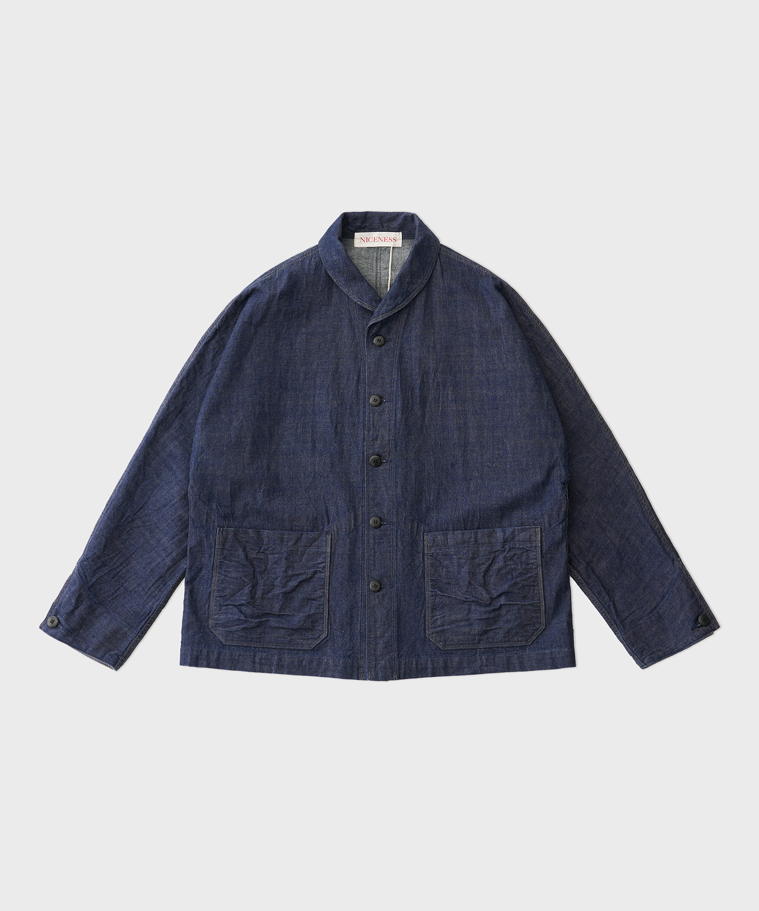 Woods Denim Coverall (Navy)