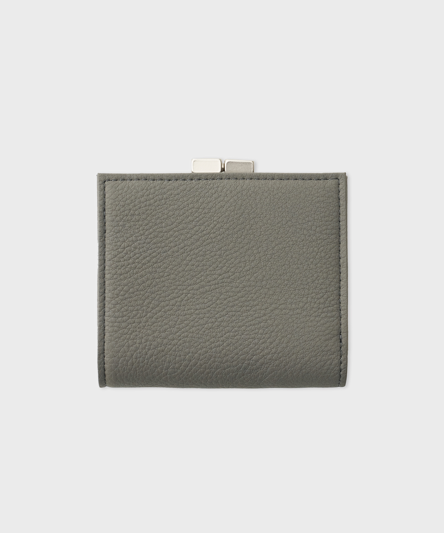 Bubble Calf Flame Wallet (Gray)