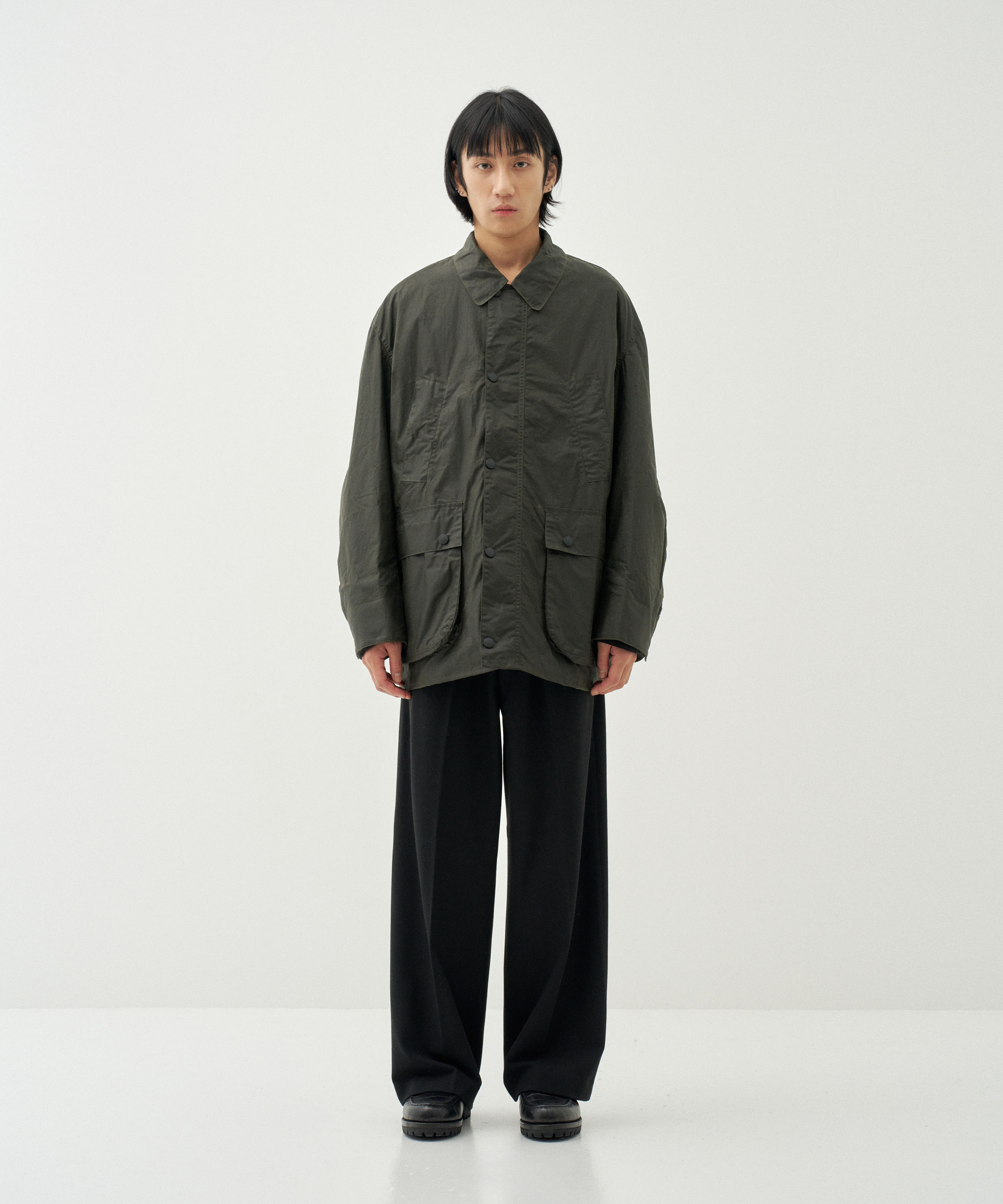 Oversized Landowner Jacket (Olive)