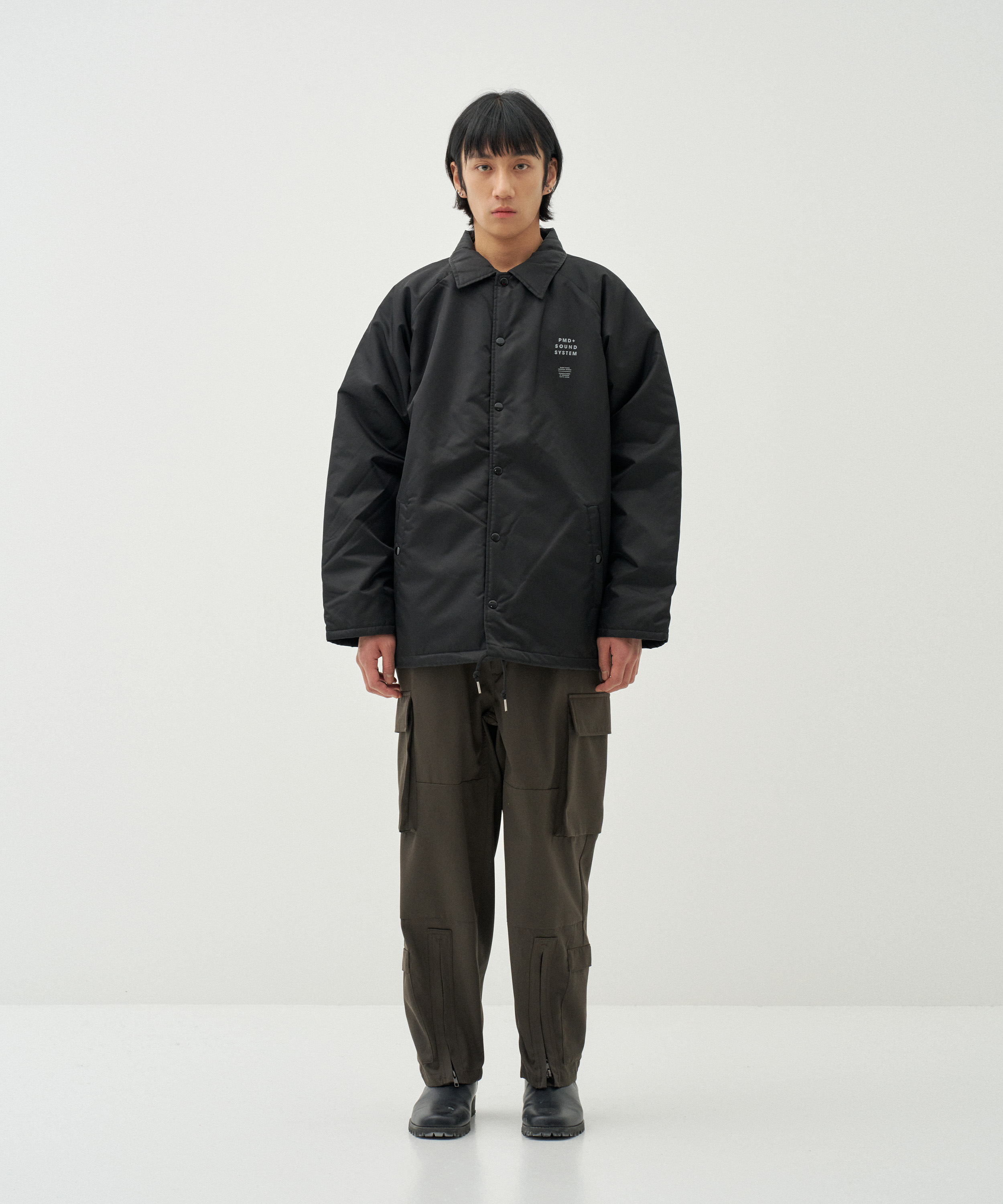 PMD with SOUND SYSTEM Coach Jacket (Black)