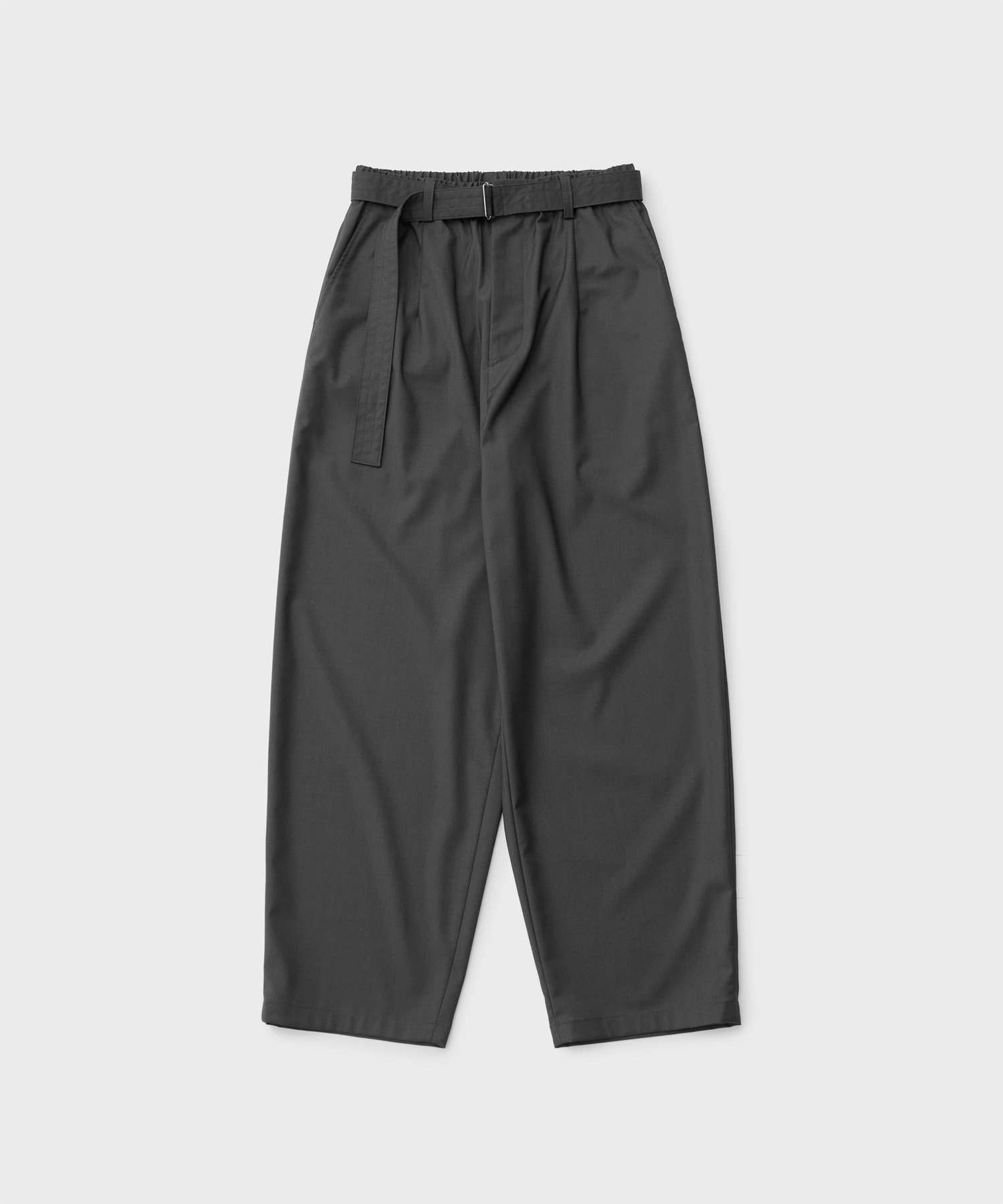 Cocoon Banded Pants (Charcoal)