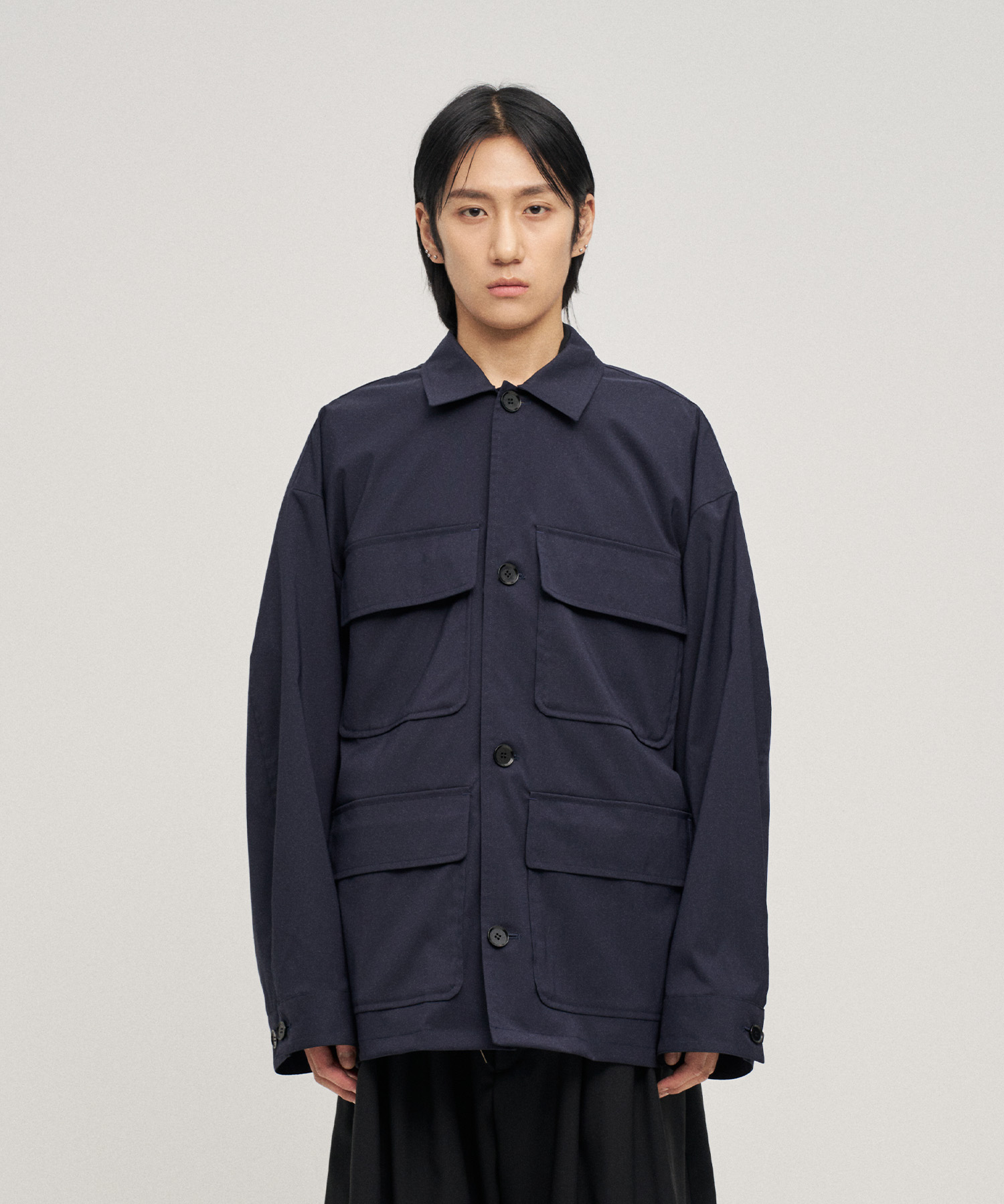 Cover Jacket (Navy)
