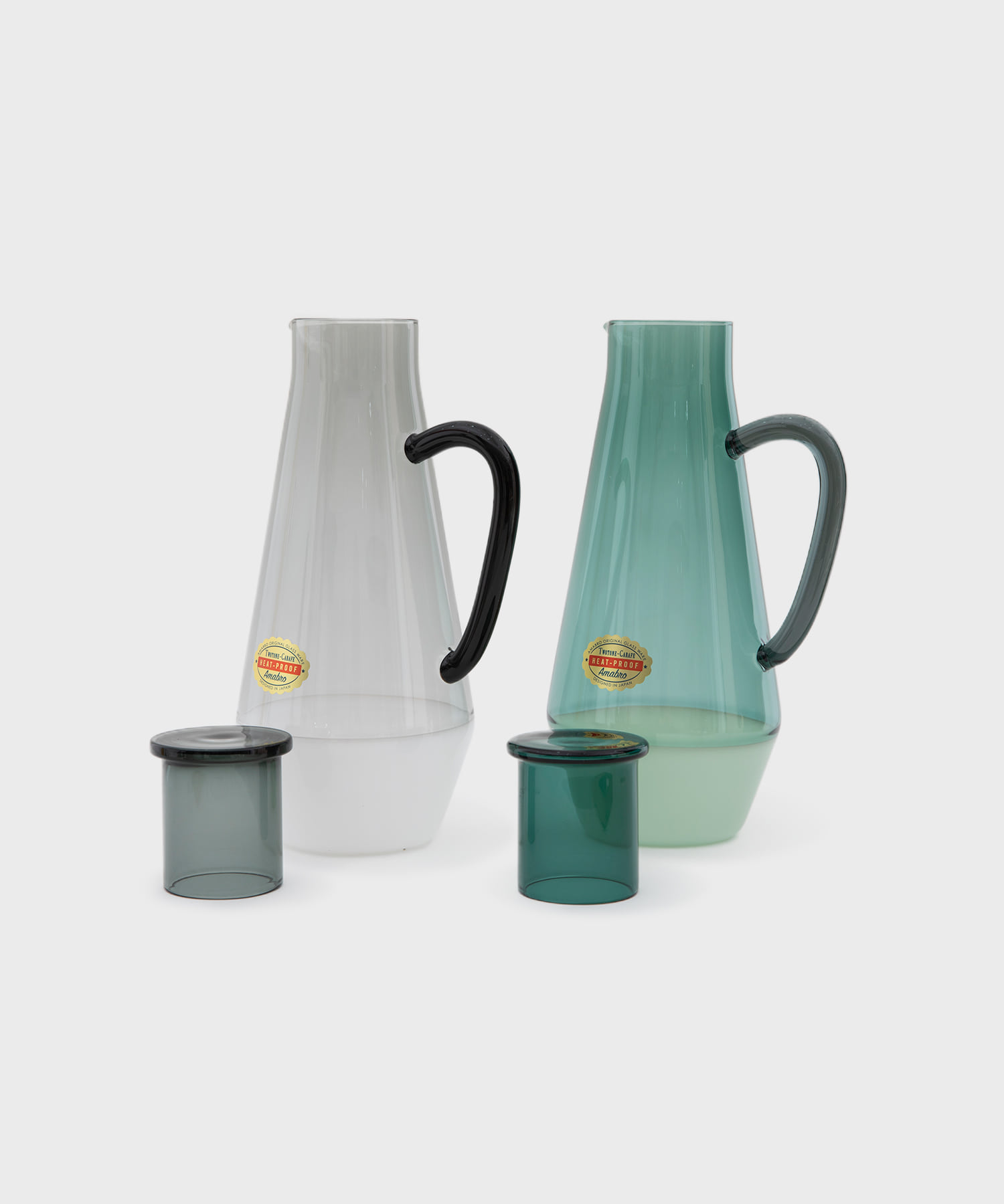 Two Tone Carafe (Green)